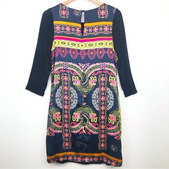 Aryeh Colorful Medallion Graphic Print Sheath Dress - Picture 4 of 16